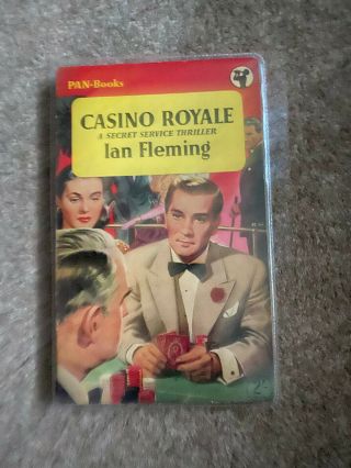 Ian Fleming - Casino Royale - Near Fine Plus Pan Paperback 1955
