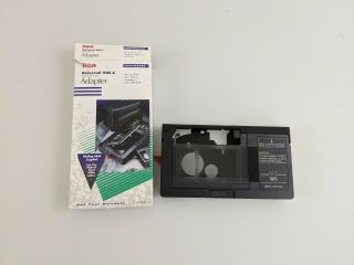 Rca Vca115 Universal Vhs - C Cassette Adapter - Vcr Vintage 1993