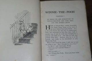 1926 WINNIE THE POOH by AA MILNE 1ST EDITION HB CHRISTOPHER ROBIN PIGLET KANGA 5