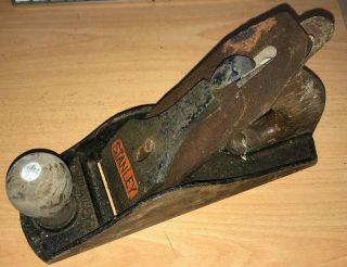 Vintage Stanley Bailey No 4 1/2 Plane Smoothing Plane Wide Sole Made In England