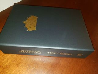 LETTERED SIGNED FIRST KING OF SHANNARA TERRY BROOKS GRIM OAK PRESS 2