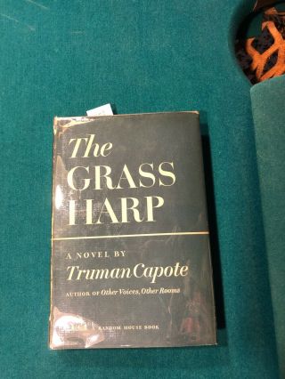 The Grass Harp By Truman Capote,  Inscribed,  1st Printing