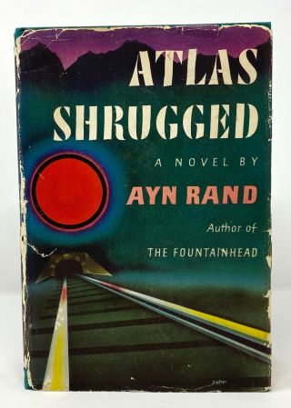 Ayn Rand - Atlas Shrugged - 1st 1st - First Edition Stated - Author Fountainhead