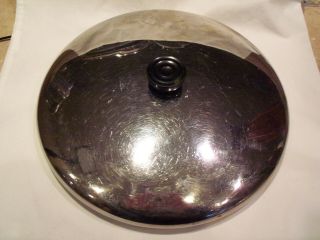 Vintage Revere Ware 11 3/4 Inch Lid For 12 " Frying Pan Pot Replacement Cover (1)