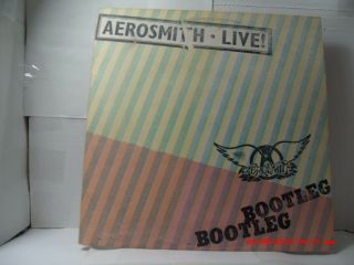 Aerosmith - (2 Lp) - Live Bootleg - " Dream On  Walk This Way " - Columbia 1978