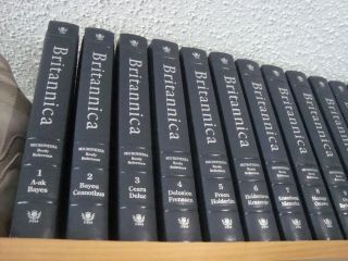 Encyclopedia Britannica 15th Edition Complete Set 36 Volumes PLATINUM EDITION 2