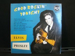 Elvis Presley Good Rockin Tonight Import Vintage Vinyl 10 Inch Album Nm