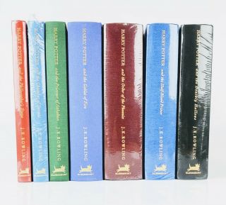 J.  K.  Rowling: The Harry Potter Books - Complete Set Of First Deluxe Editions