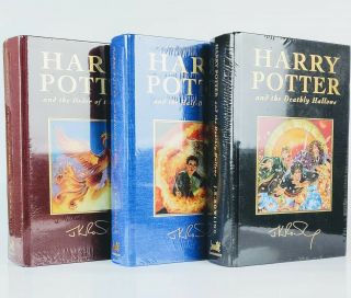 J.  K.  Rowling: The Harry Potter Books - Complete Set of First Deluxe Editions 3