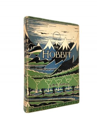 The Hobbit – First Edition – Ninth Printing – Jrr Tolkien 1937 Lord Of The Rings