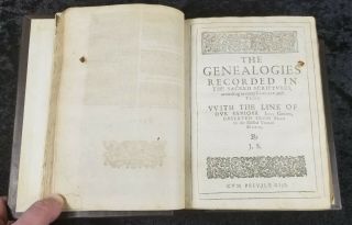 1620/21 King James Bible COMPLETE with Title pages and Genealogies 6