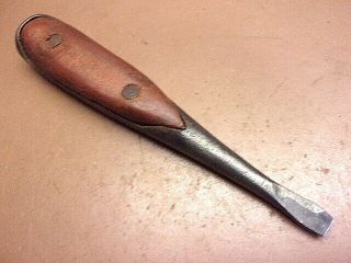 Vtg Small 6 1/4 " Unbranded Perfect Handle Style Flathead Screwdriver 1/4 " Tip