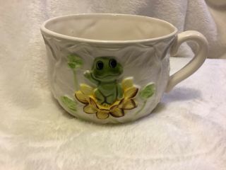 Vintage Sears And Roebuck “neil The Frog” Large Soup/coffee Mug