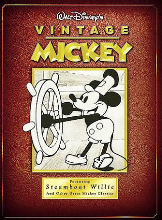 Vintage Mickey Mouse Steamboat Willie (dvd,  2005) Walt Disney