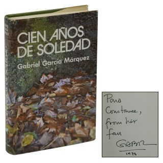 Signed Cien Anos De Soledad Gabriel Garcia Marquez One Hundred Years Of Solitude