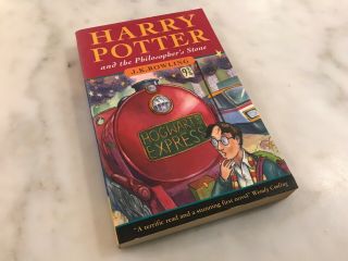 First Edition,  4th Printing Harry Potter Philosopher 