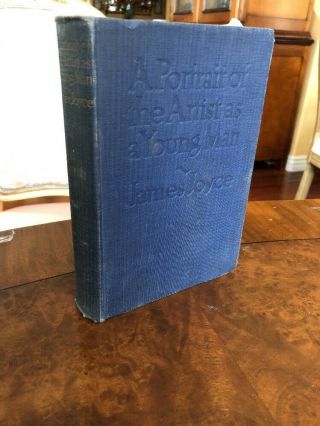 A Portrait Of The Artist As A Young Man James Joyce First Edition 5th Printing 1