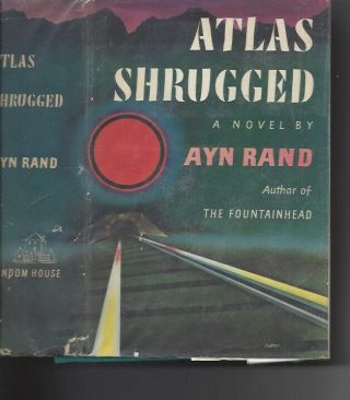 Atlas Shrugged Ayn Rand Signed 1st Edition.  3rd Printing