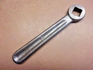 Vintage Armstrong 9/16 " Square Lathe Tailstock Wrench Usa Whistle S/h