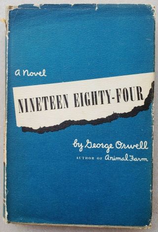 Nineteen Eighty - Four By George Orwell/first American Edition/1949