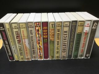 James Bond First Edition Library FEL Complete 14 Vol Set Ian Fleming 2