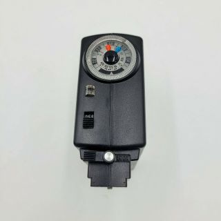 Vintage Vivitar Auto 252 Camera Flash with Case A/C Cord Photograph Collectible 3