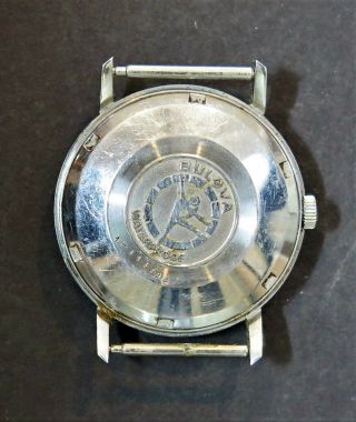Vintage Bulova Men ' s Automatic Watch - 2