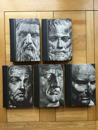Folio Society: Great Philosophers of the Ancient World Plato/Aristotle/Seneca, 3