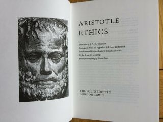 Folio Society: Great Philosophers of the Ancient World Plato/Aristotle/Seneca, 6