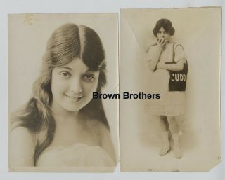 Vintage 1920s Hollywood Silent Film Actress Lila Lee Early Photos (3) Bb