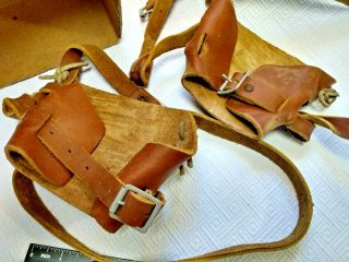Vintage Vermont Tubbs Snow Shoe Leather Bindings Snowshoe Winter Sports Hunting 2