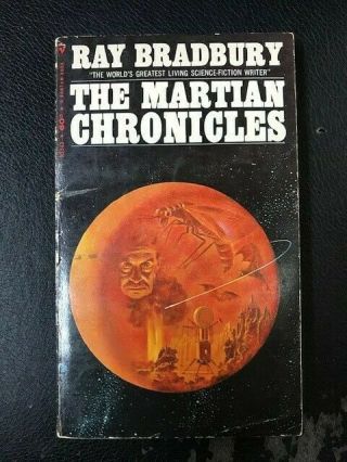 Vintage Sci - Fi.  The Martian Chronicles.  Signed Ray Bradbury