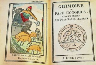 The Grimoire Of Pope Honorius [1760] Occult Ceremonial Magic Sorcery