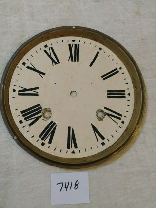 Vintage Japanese School House Regulator Wall Clock Dial