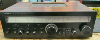 Vintage Optonica Sa - 5105 Stereo Receiver Amplifier Am/fm As - Is Powers On