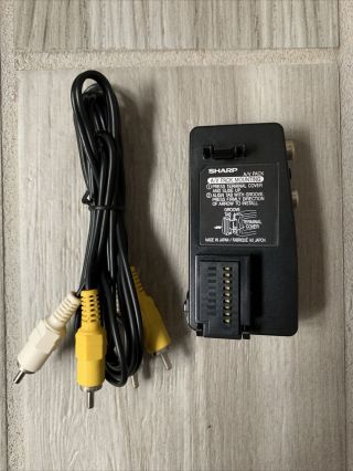 Sharp A/v Pack Mounting For Vintage Camera Camcorder Vr - 550ab - Tv Connector