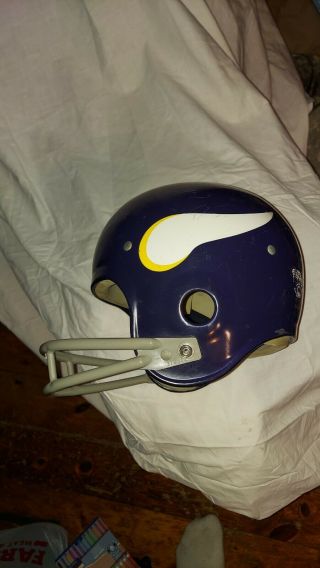 Rawlings Nfl Vikings Hnfl - Helmet - Medium Vintage