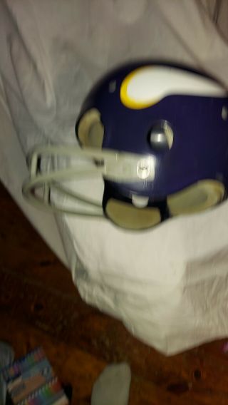 Rawlings NFL Vikings HNFL - Helmet - Medium Vintage 2