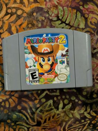 Mario Party 2 (nintendo 64,  2000) Authentic - N64 Vintage Nostalgia 