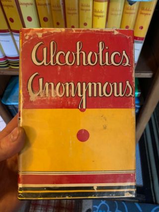 1st Edition 16th Printing 1954 Alcoholics Anonymous Big Book Odj