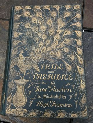 Pride And Prejudice,  Jane Austen.  Peacock Edition Illustrated By Hugh Thomson.