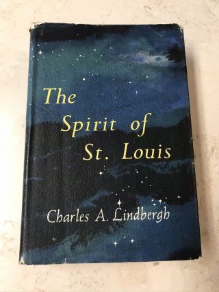 1953 The Spirit Of St.  Louis Charles A.  Lindbergh Signed Fabric From Airplane