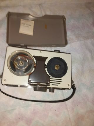 Vintage Aiwa Tp - 32a Transistor Tape Recorder Reel To Reel W/ No Microphone
