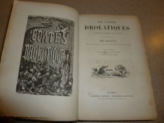 Les Contes Drolatiques Sixième édition Illustrée De 425 Par Gustave Doré Dore