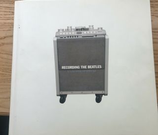 RTB Recording The Beatles: The Studio Equipment & Techniques Book Kehew and Ryan 2