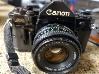 Vintage Canon A - 1 35mm Film Camera - As - Is - Only