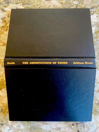 1960 1st The Abominations of Yondo by Clark Ashton Smith 2