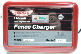 Vintage Electric Fence Charger Parmak Mark 5 Made Usa 30 Mile Euc