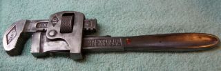 Vintage Stillson Adjustable Pipe Wrench 10 Inch - No.  10 Awesome