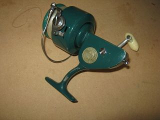 Vintage Penn 710 Green Spinfisher,  Spinning Reel,  Made In Usa,  Cond.